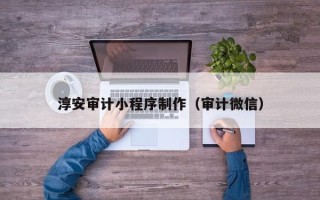 玉林淳安审计小程序制作（审计微信）